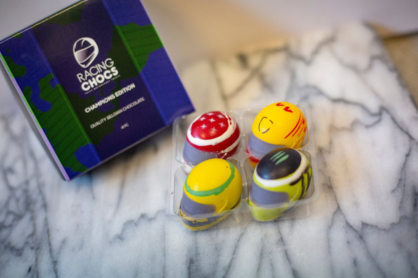 4pc Racing Chocs - Champions Box - Racing Chocs