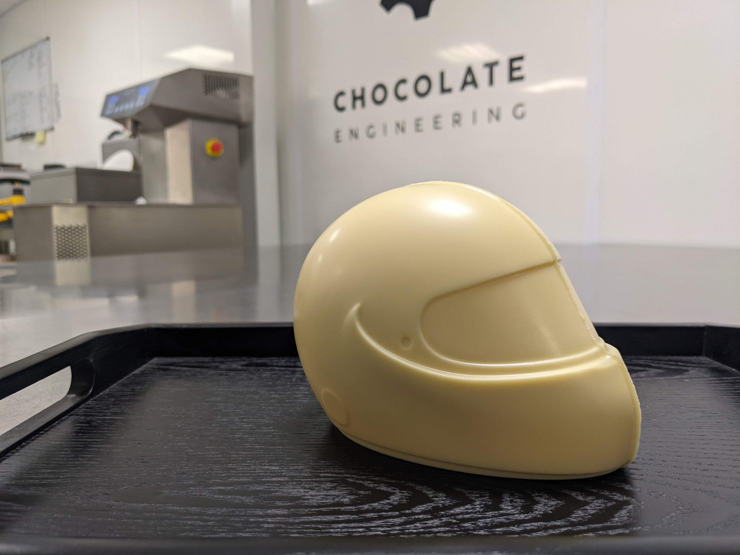 Chocolate Half Scale Racing Helmet (28% White Chocolate)
